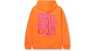 Anti Social Social Club Sudadera con capucha silenciada Anaranjado
