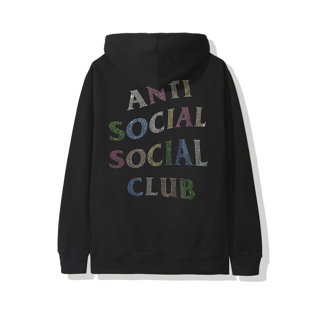 Anti Social Social Club NT Hoodie Black Men's - SS20 - US