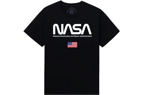 Anti Social Social Club Nasa Phenomena Tee Black Men's US