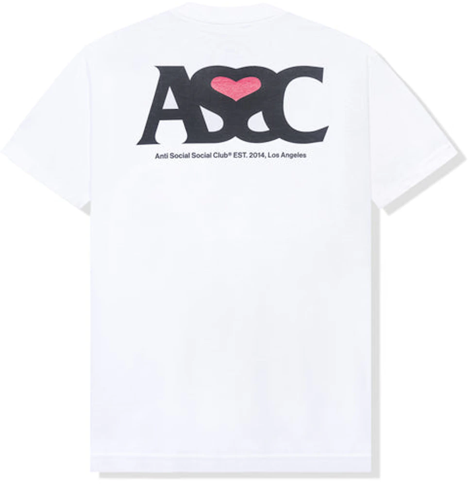 Anti Social Social Club Logo 2 T-Shirt 'White