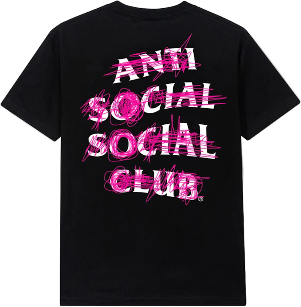 Anti Social Social Club Nevermind T-shirt Black Men's - US