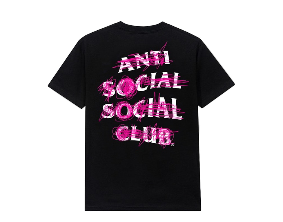 Pre-owned Anti Social Social Club Nevermind T-shirt Black