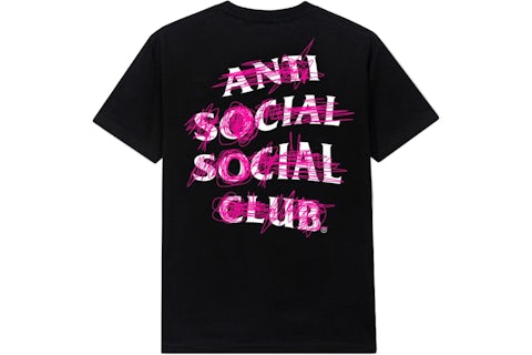 T Shirt Anti Social Social Club Crew Neck Anti Social Social