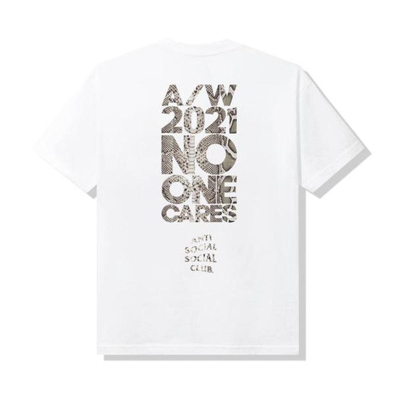 Pre-owned Anti Social Social Club No1 Curr T-shirt White