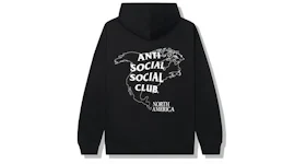 Anti Social Social Club North America Hoodie Black
