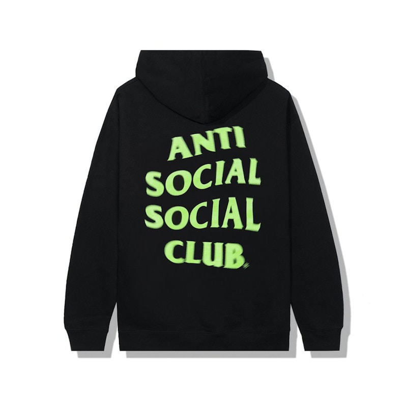 Green anti social social 2025 club hoodie