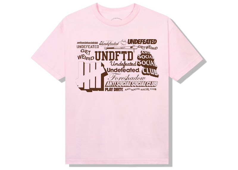 Anti Social Social Club Origin Story T-shirt Pink Men's - SS22 - US