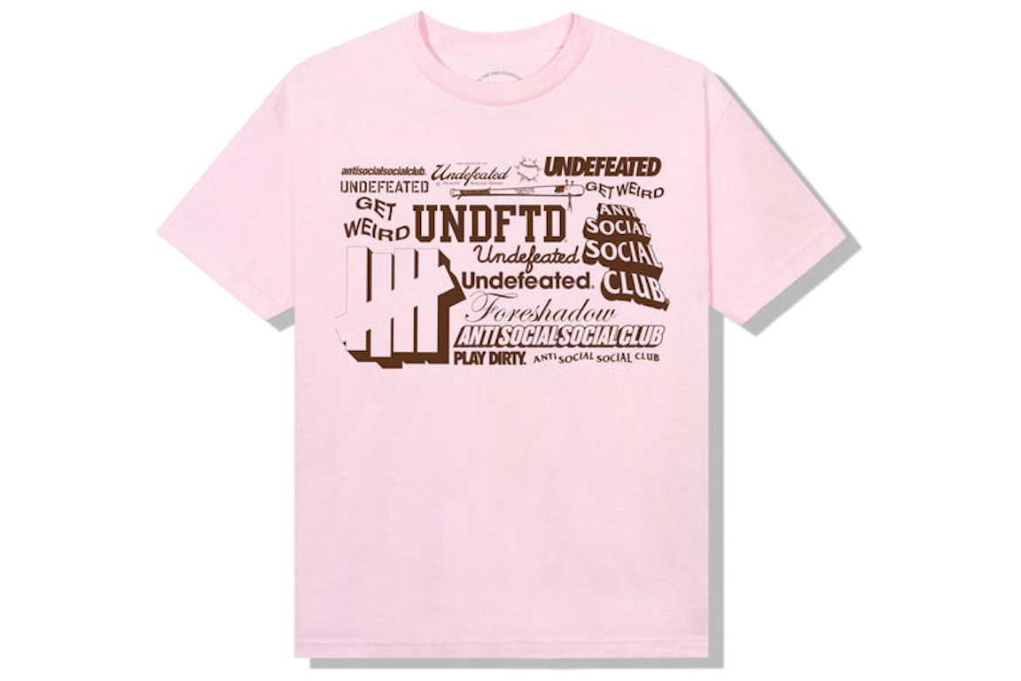Pre-owned Anti Social Social Club Origin Story T-shirt Pink