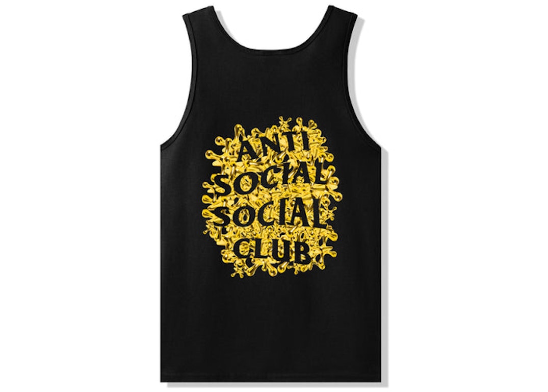 Pre-owned Anti Social Social Club Our Experiment Tank Top Black