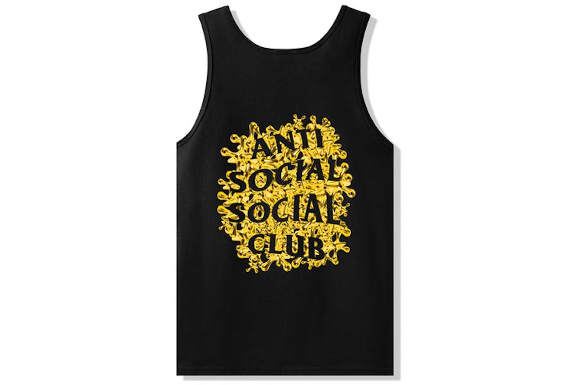 Pre-owned Anti Social Social Club Our Experiment Tank Top Black