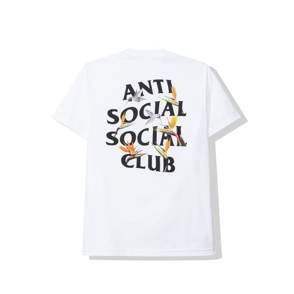 anti social social club white t shirt