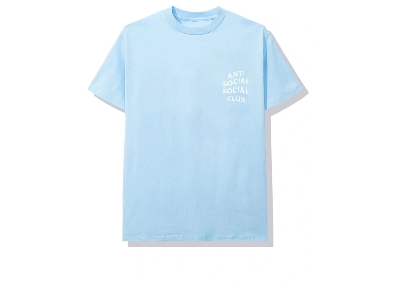 Anti Social Social Club Partly Cloudy T-shirt Blue Men's - US