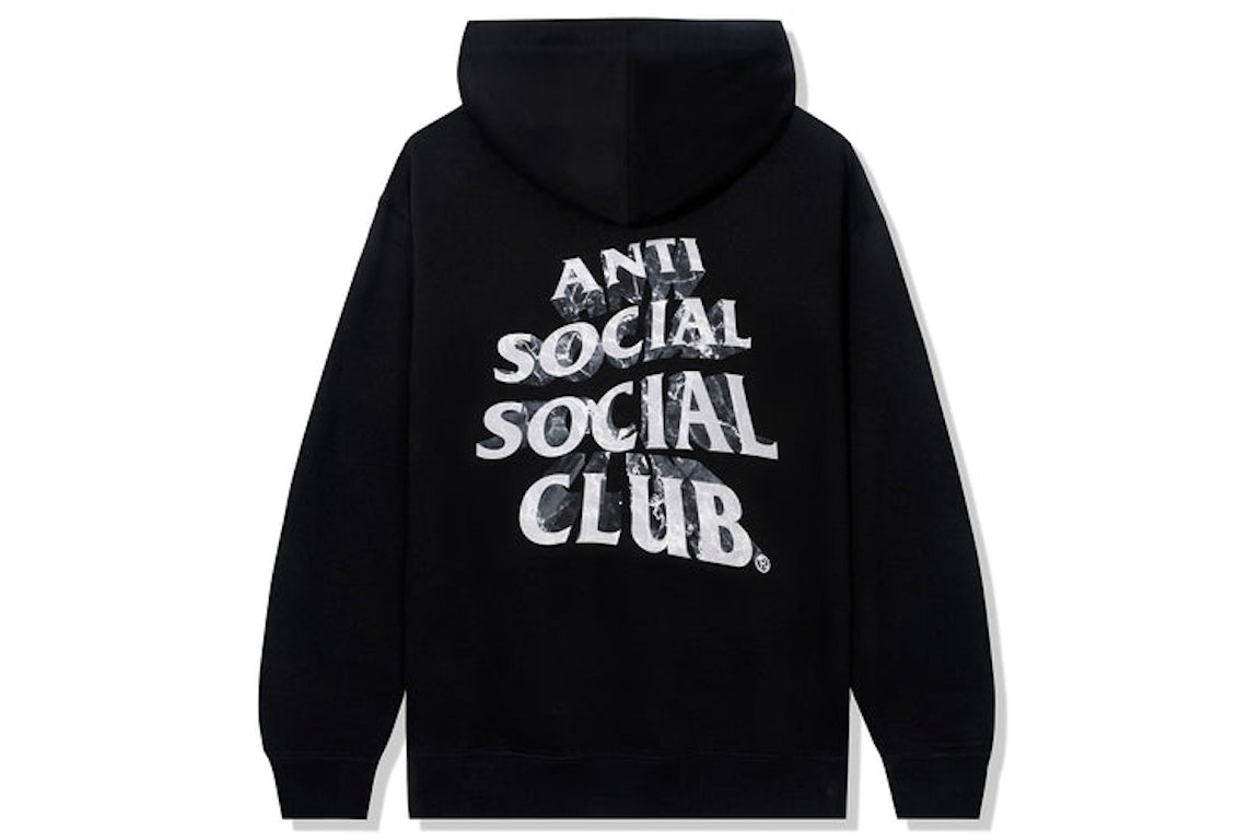 Pre-owned Anti Social Social Club Phaneritic Hoodie Black
