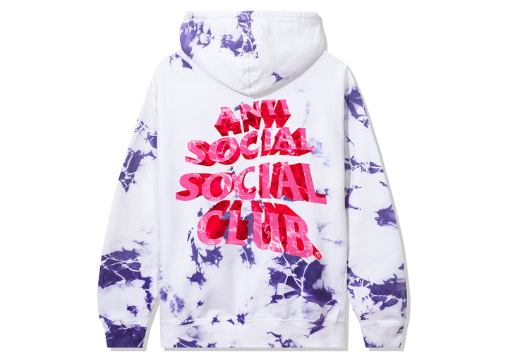 Tie dye anti social social club hot sale