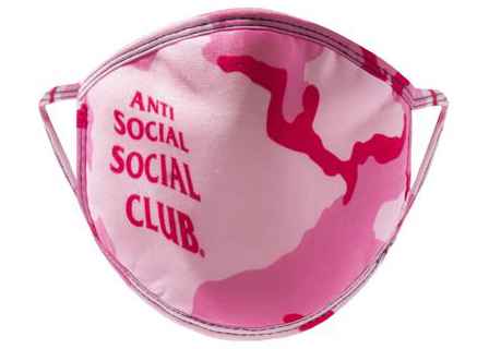 Anti Social Social Club Pinky Mask Pink Camo - SS21 - US