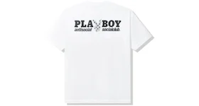 Anti Social Social Club Playboy Checkered T-shirt White