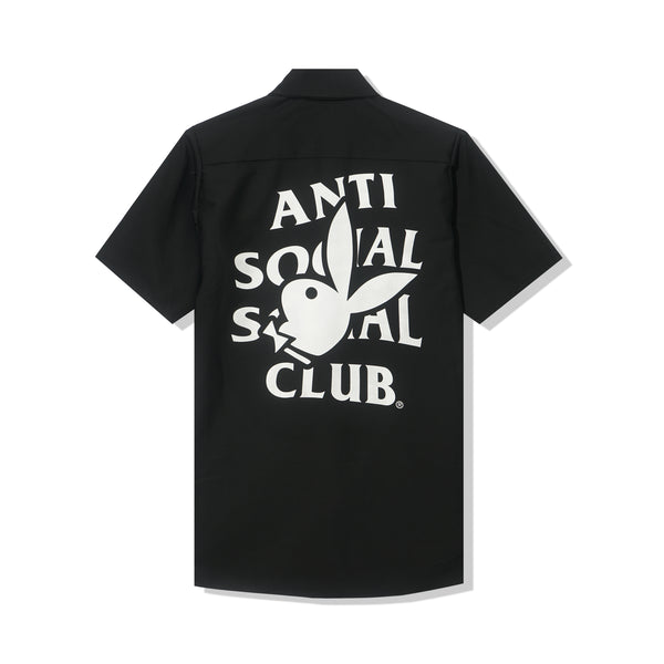 単品販売anti social social club playboy Tee S Tシャツ/カットソー(半袖/袖なし)