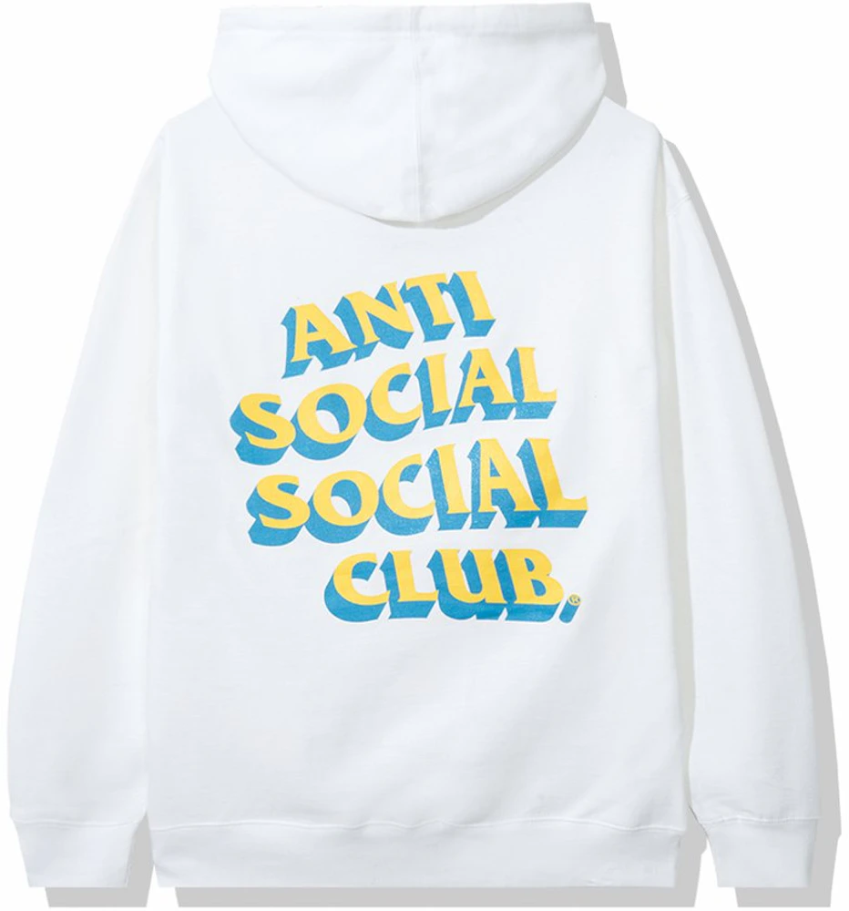 Anti Social Social Club Popcorn Hoodie White Men's - SS20 - US