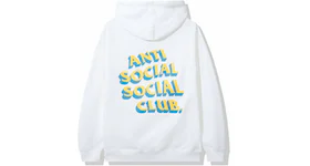 Anti Social Social Club Popcorn Hoodie White