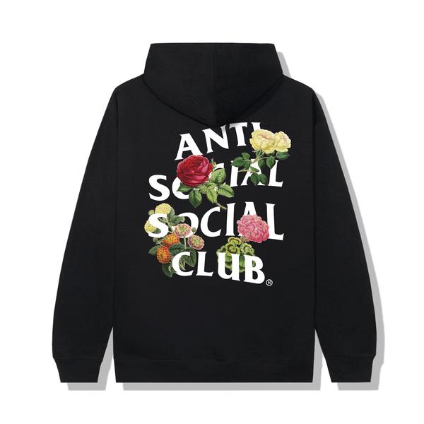anti social social clob BLACK hoody L