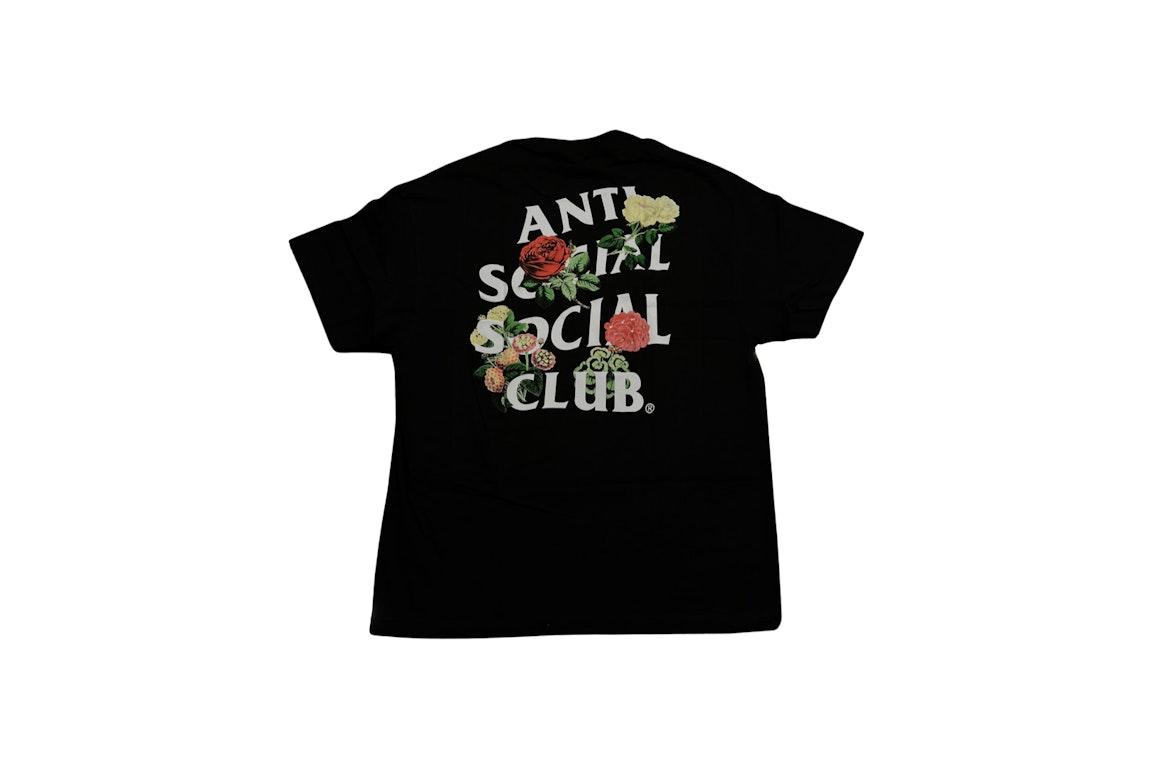 Pre-owned Anti Social Social Club Produce T-shirt Black