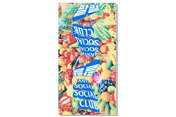 Anti Social Social Club Production Of You Towel Multi