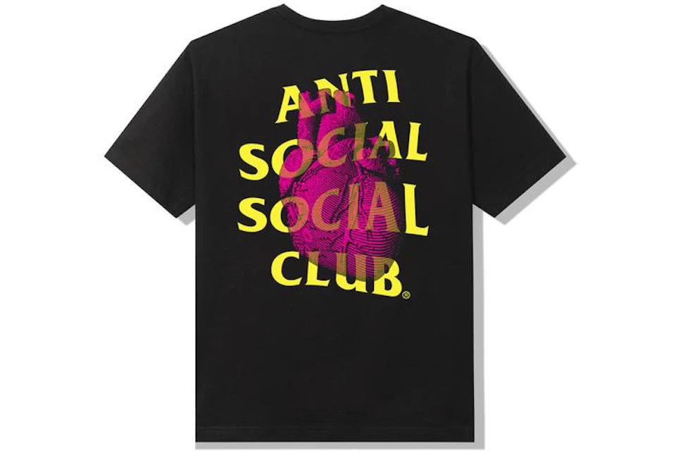 Anti Social Social Club Pulse Check T-shirt Black