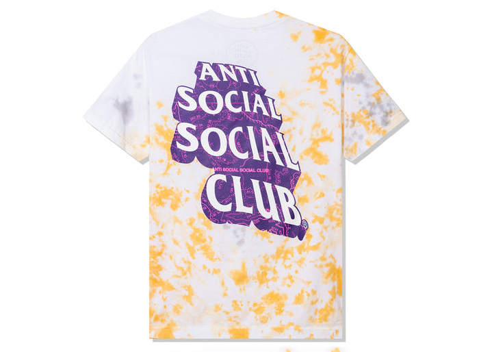 Anti Social Social Club Quest For Love Tie Dye Tee Tie Dye