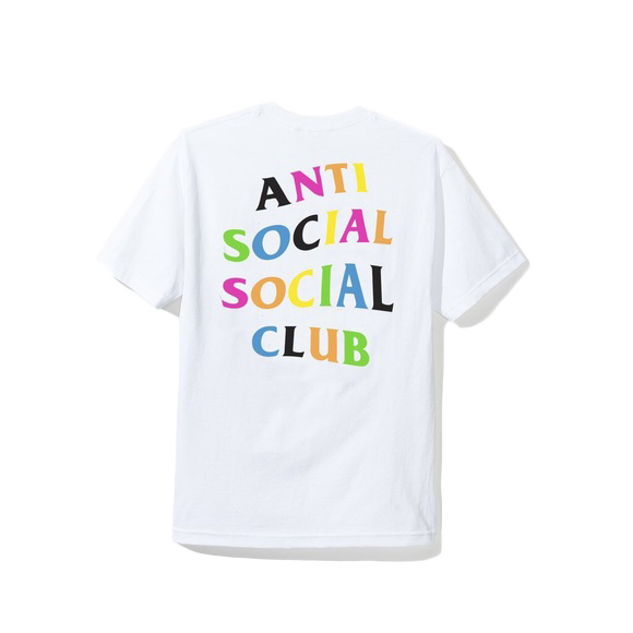 Anti Social Social Club Rainbow Logo 