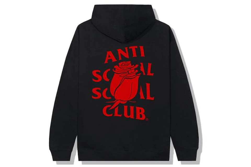 Anti Social Social Club Rose Mary Hoodie Black
