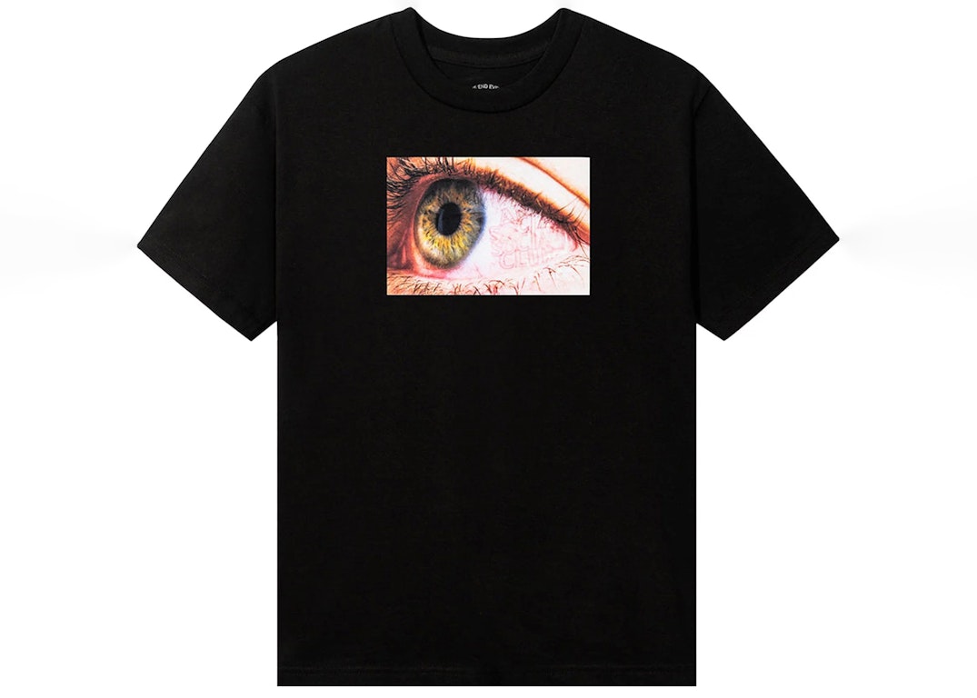 Pre-owned Anti Social Social Club Rotten Apple Of My Eye T-shirt Black