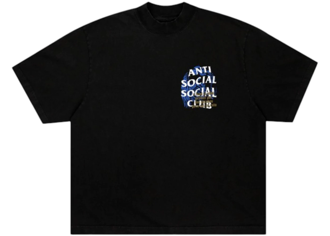 Anti Social Social Club Sadboyz El Azul Tee Black Men's US