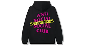 Anti Social Social Club Sag Hoodie Black