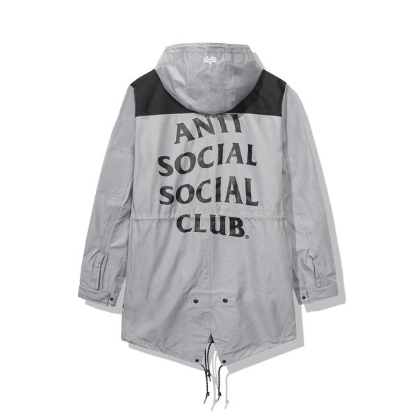 Anti Social Social Club Salmon Alpha Jacket Grey/Black