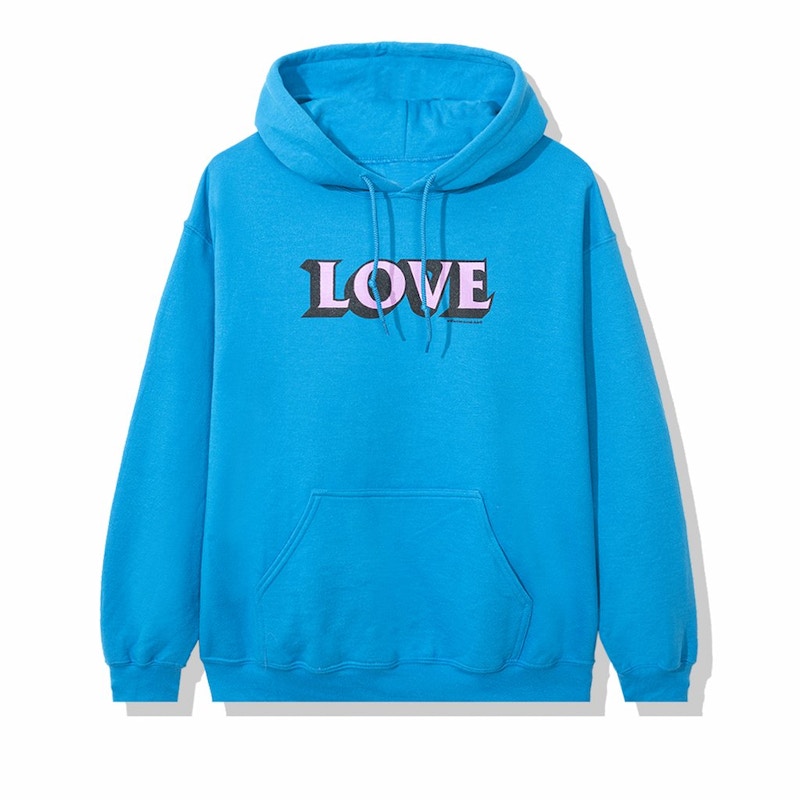 Anti Social Social Club Samsies Hoodie Blue Men's - SS20 - US