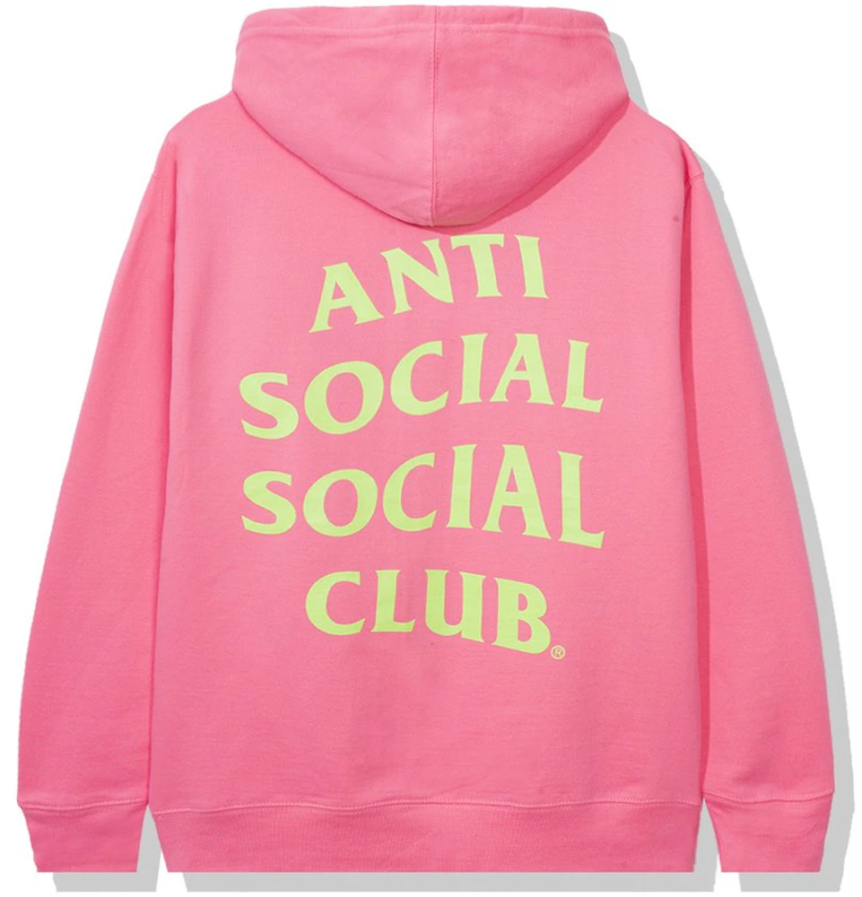 Anti Social Social Club Samsies Hoodie Pink Men's - SS20 - US