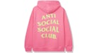 Anti Social Social Club Samsies Hoodie Pink