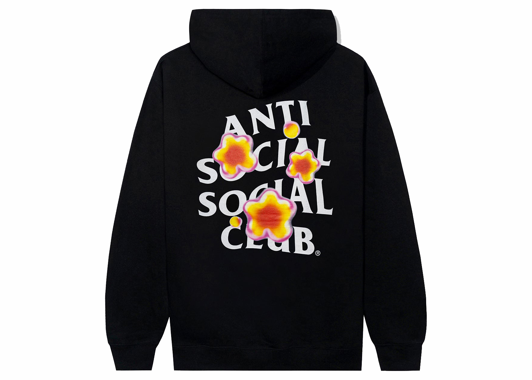 Anti social social club best sale flower hoodie