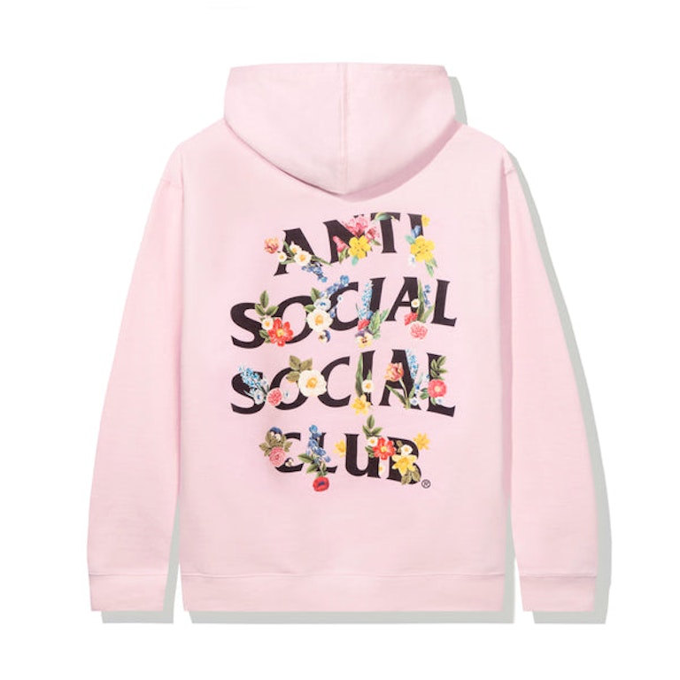 Pre-owned Anti Social Social Club Self Conclusion Hoodie Pink