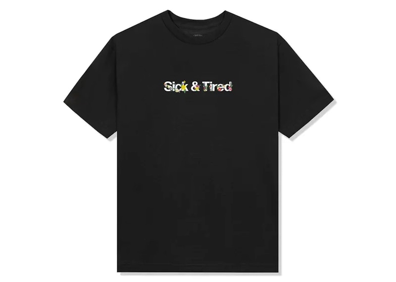 Pre-owned Anti Social Club Men's Self Conclusion Tee Shirt In Charcoal