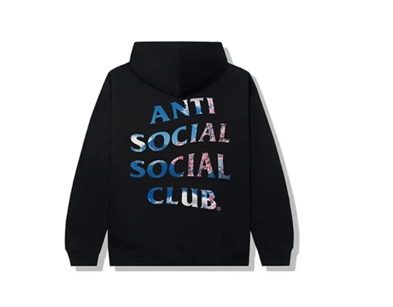 Anti Social Social Club Serenity Hoodie Black Men's - US