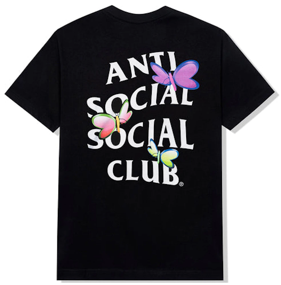 Anti Social Social Club Shell Shock Tee Black Men's - FW22 - US