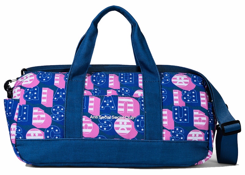 Pre-owned Anti Social Club Men's Sign Me Up Duffle Bag In Multi
