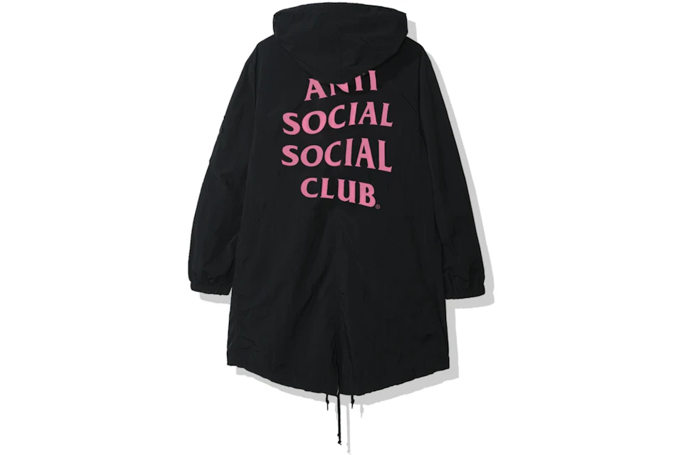 Anti Social Social Club Sinai Fishtail Parka (FW19) Black