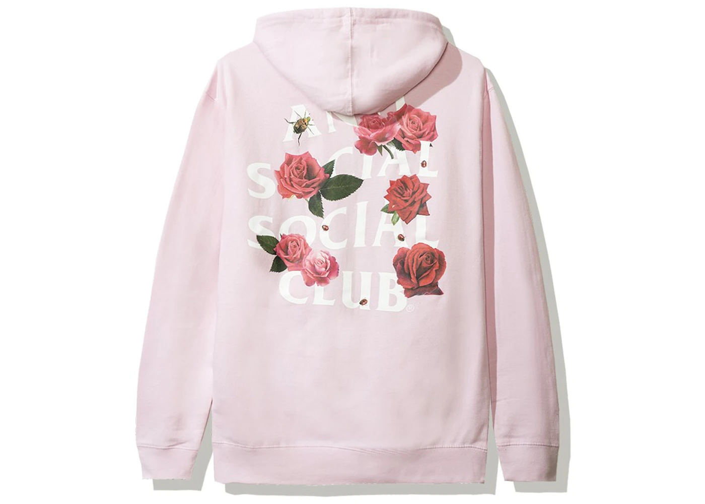 Anti Social Social Club Smells Bad Hoodie (FW19) Pink Men's FW19
