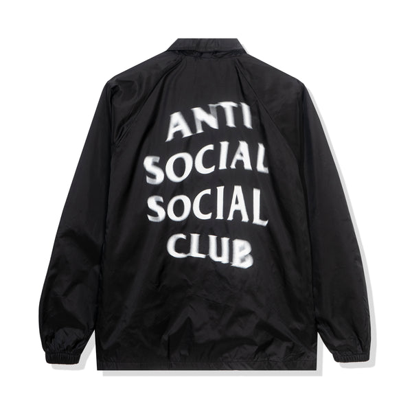 Anti Social Social Club Spiraled Coach Jacket Black メンズ - SS22 - JP