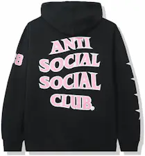 Anti Social Social Club Sports Hoodie Pink Men's - SS20 - US