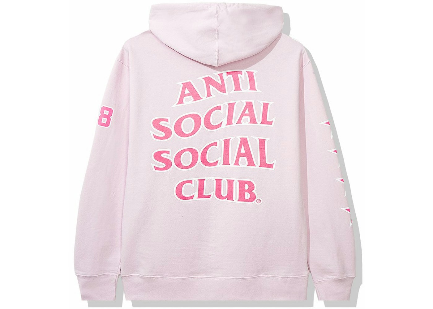 Anti Social Social Club Sports Hoodie Pink SS20 Anti Social Social Club Sports Hoodie Pink SS20