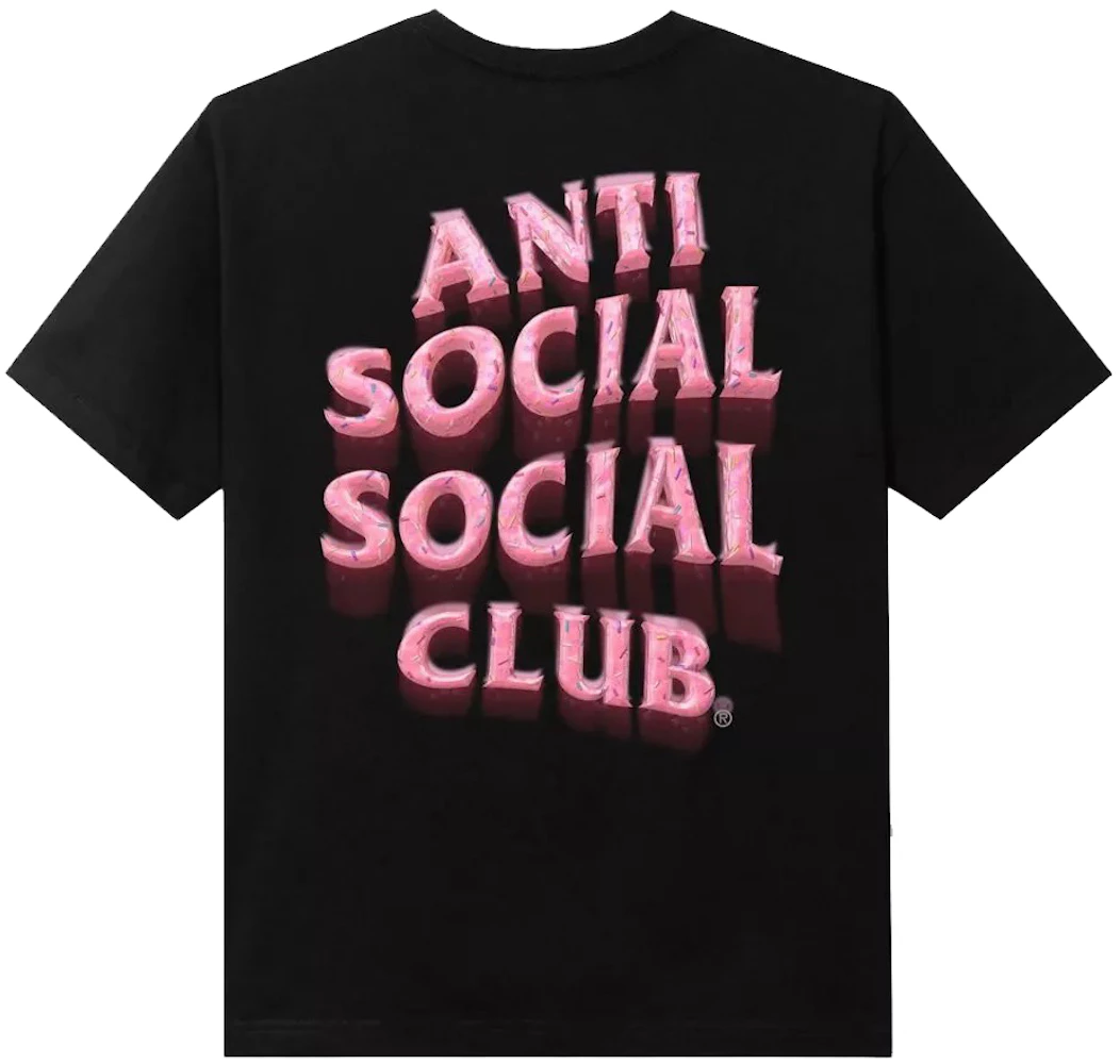 Anti Social Social Club Sprinkling Tears T-shirt Black Men's - SS23 - US