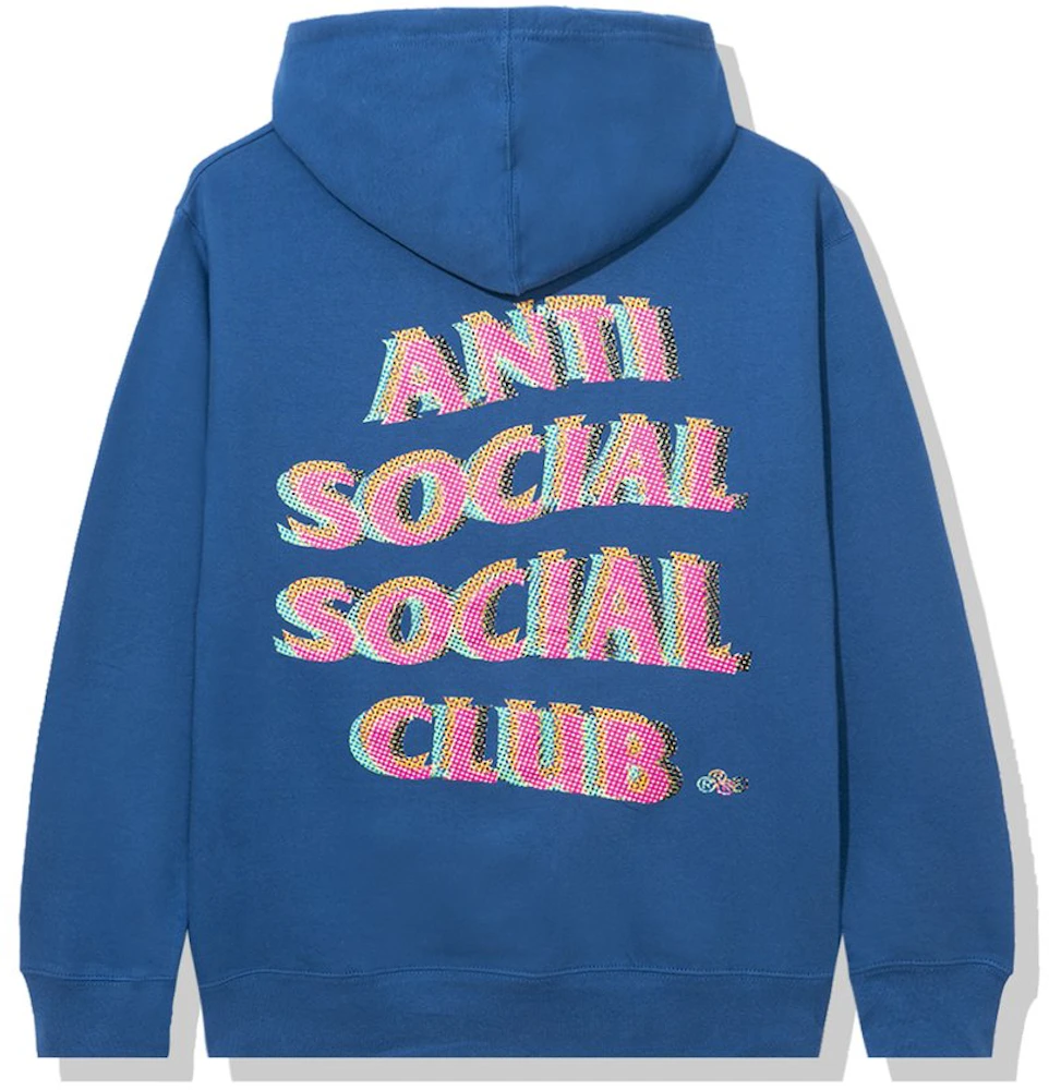 Anti Social Social Club Stir Crazy Hoodie Blue Men's - FW20 - US